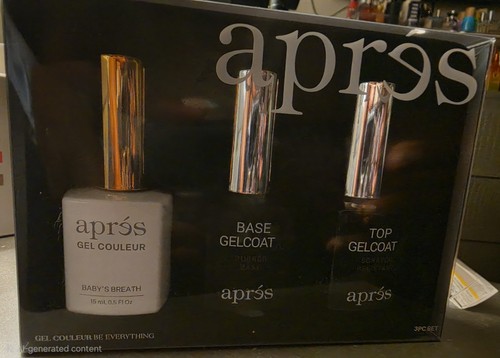 Aprés gel couleur kit 3pz - aprés,
