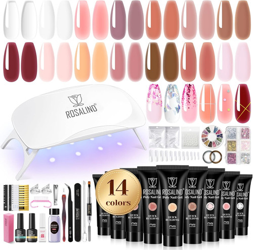 Kit unghie gel - gel, completo,