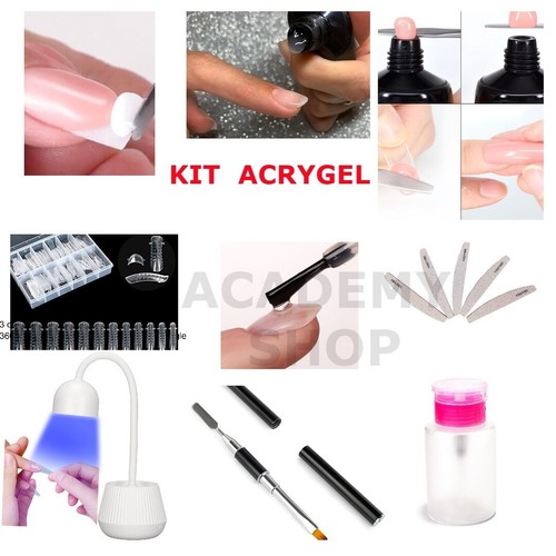 Kit acrygel completo - acrygel, con