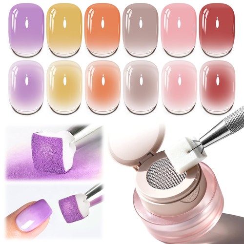 Smalto gel ombre pat kit - smalto,