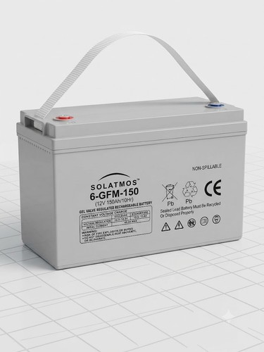 Batteria 150ah 12v gel vrla - 150ah,