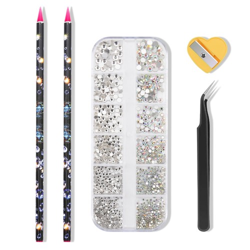 Kit griglie strass nail - 12,