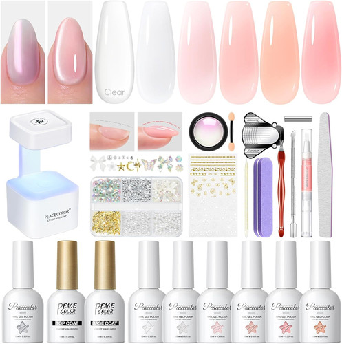 Kit gel unghie costruttore - kit, con