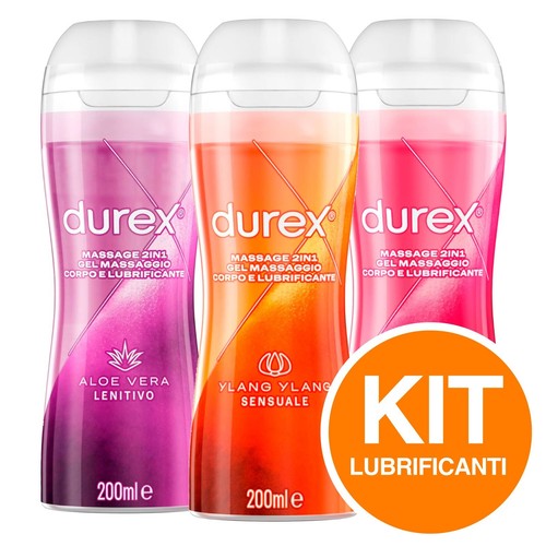 Kit durex massage gel - massage,