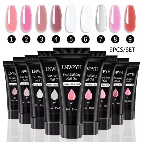 Kit poly gel unghie - gel,
