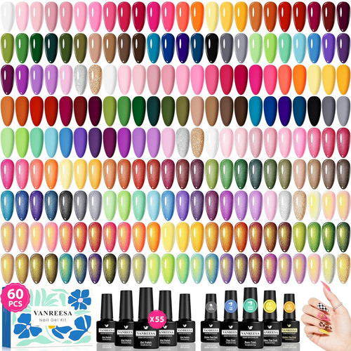 Set esmalte gel piezas - gel, 55