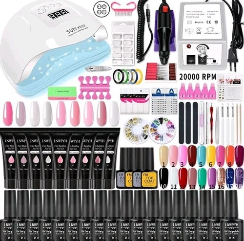 Kit uñas gel con lámpara - kit,