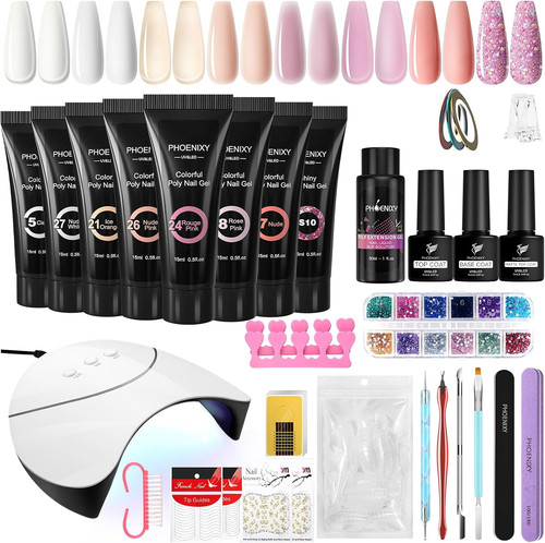 Kit gel ricostruzione unghie - kit,