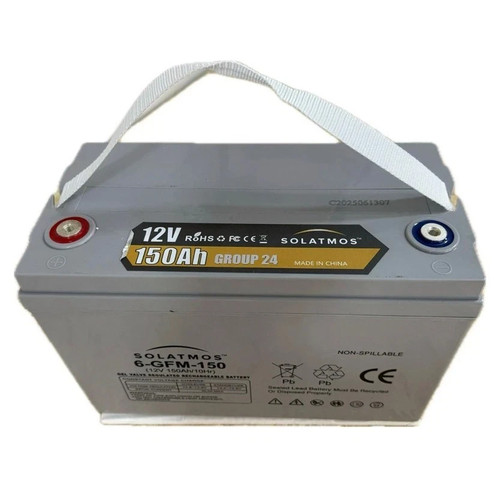 Batteria 150ah 12v gel vrla - 150ah,