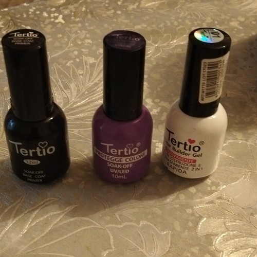 Tertio kit gel unghie soak - tertio, soak-off