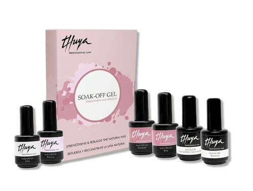 Kit gel soak - soak, off