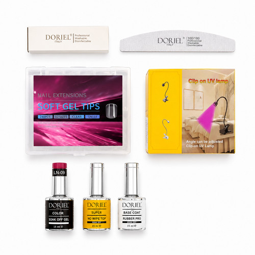 Kit soft gel tips mini - soft,