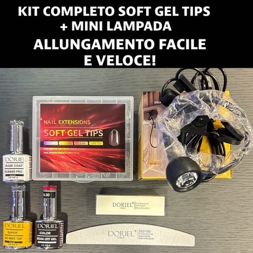 Kit soft gel tips - kit,